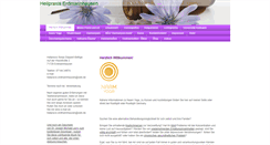 Desktop Screenshot of heilpraxis-erdmannhausen.de